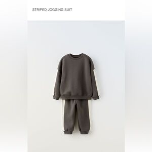 New with tags Zara sweatsuit sweatshirt jogger 18-24m